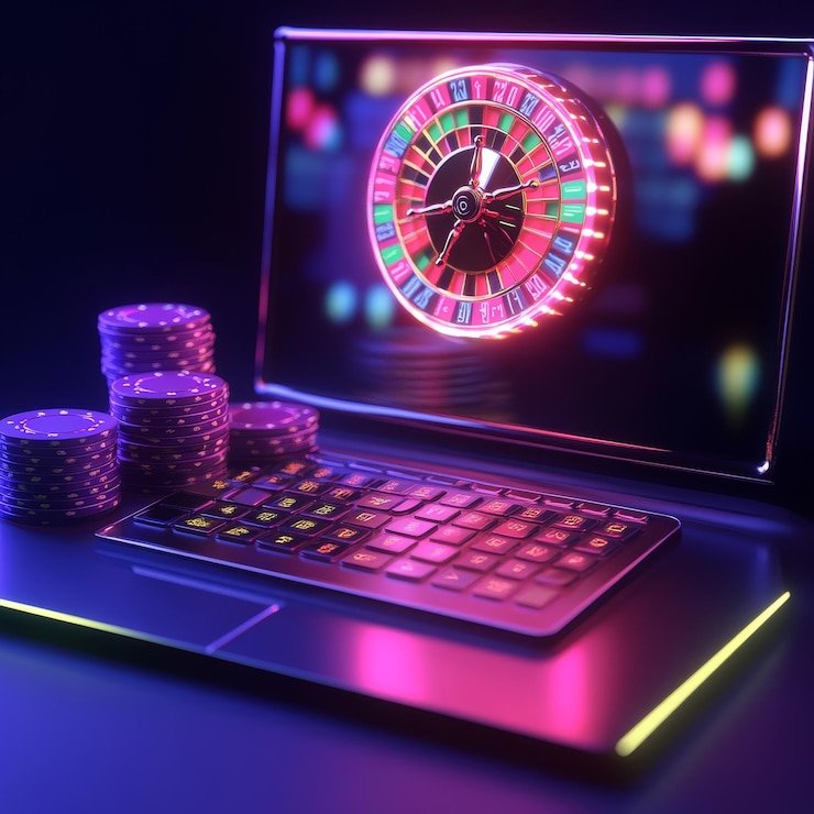 Pemandangan kota Semarang menunjukkan berbagai pengguna menikmati platform casino online